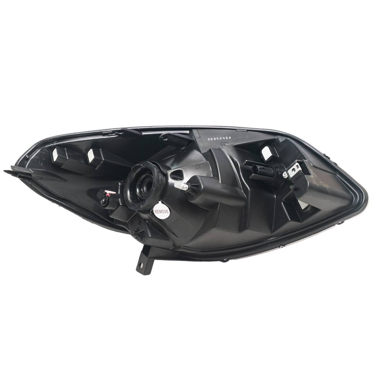 Óptica para Renault Sandero 2012 / 2014 izquierda Fondo cromado