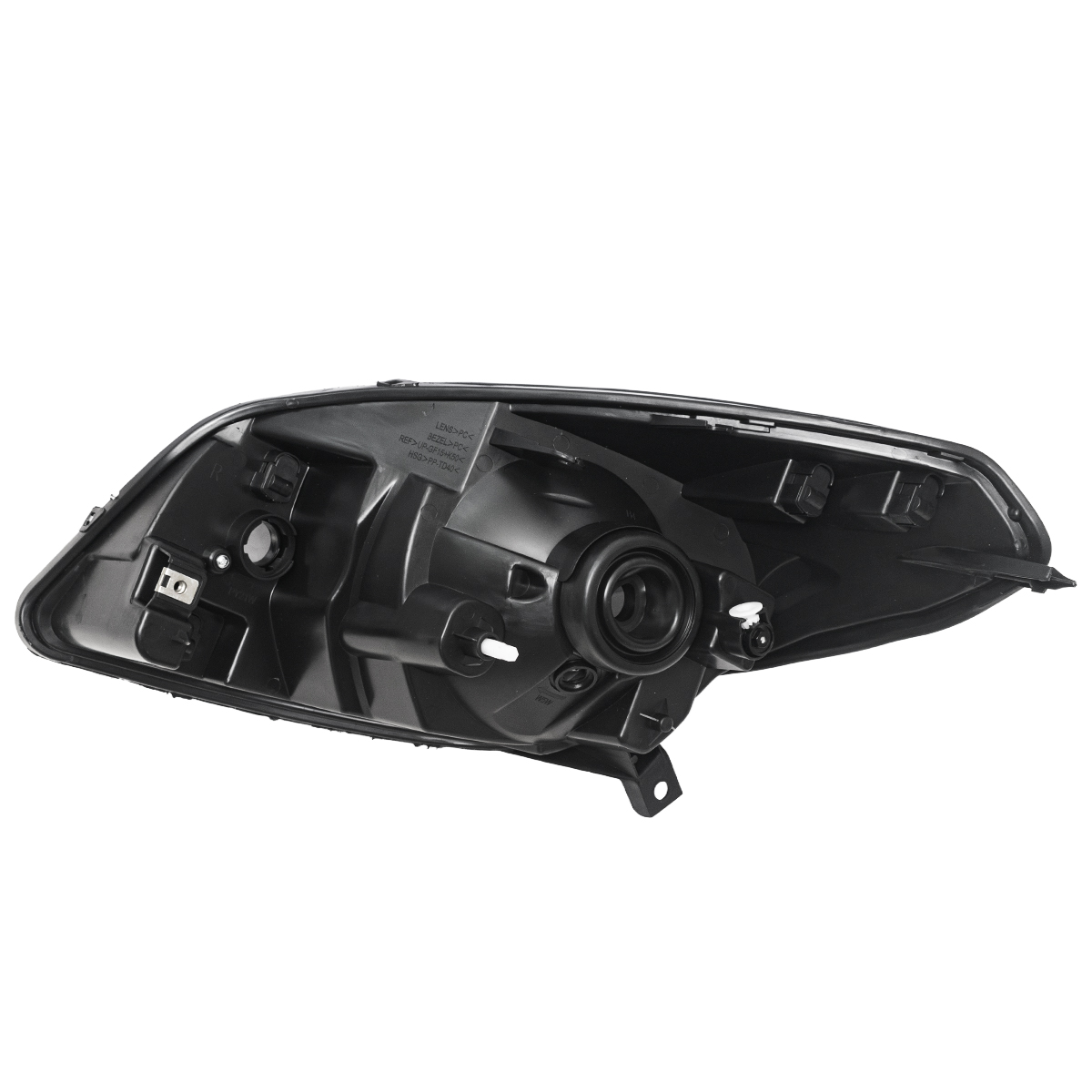 Óptica para Renault Sandero Stepway 2011 / 2014 F / negro derecha