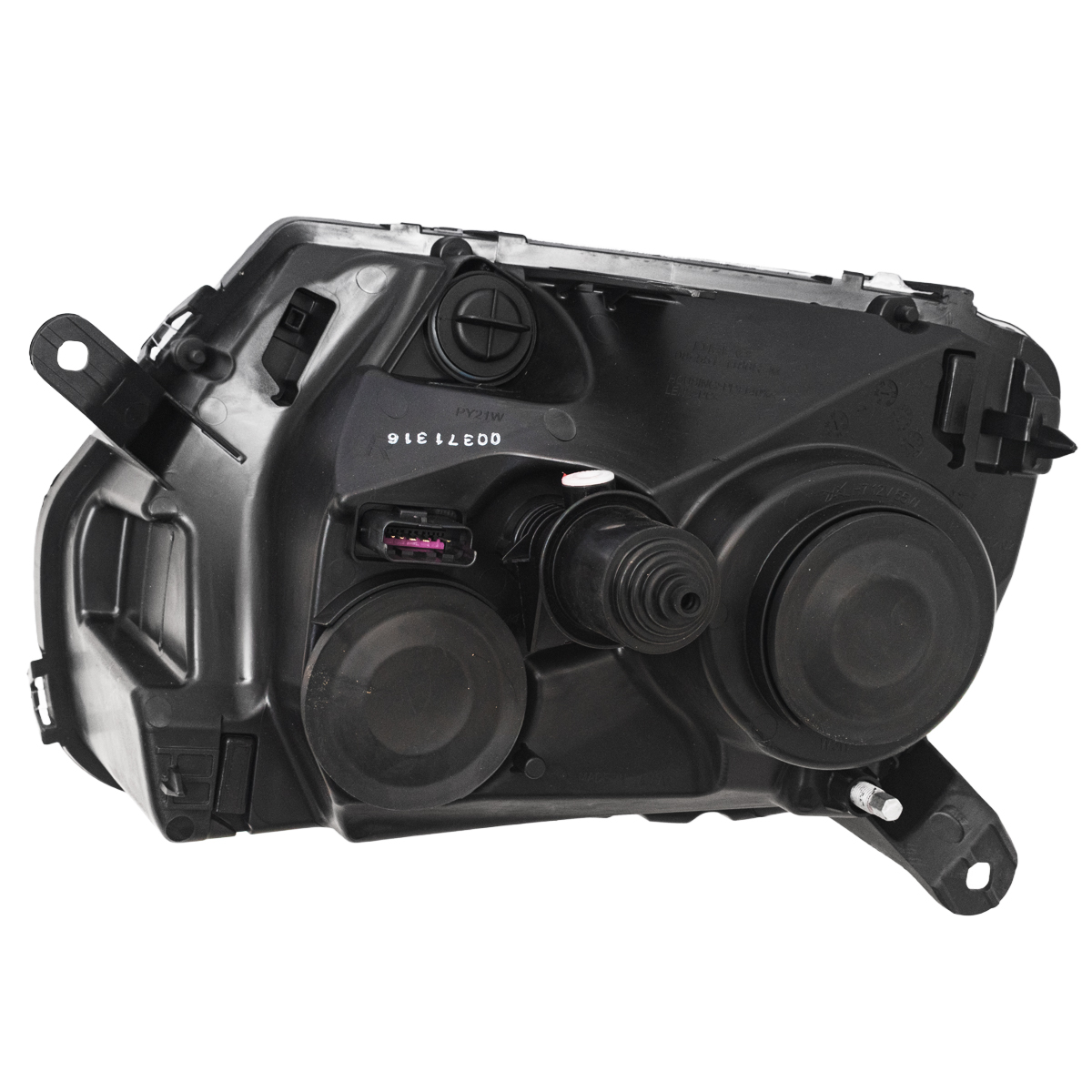 Óptica para Renault Duster 2011 / 2014 derecha Fondo negro