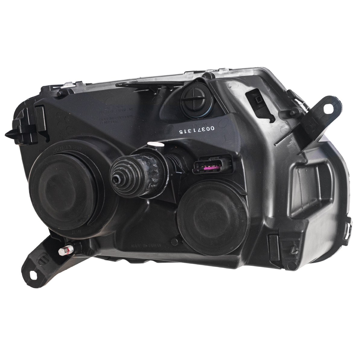 Óptica para Renault Duster 2011 / 2014 izquierda Fondo negro