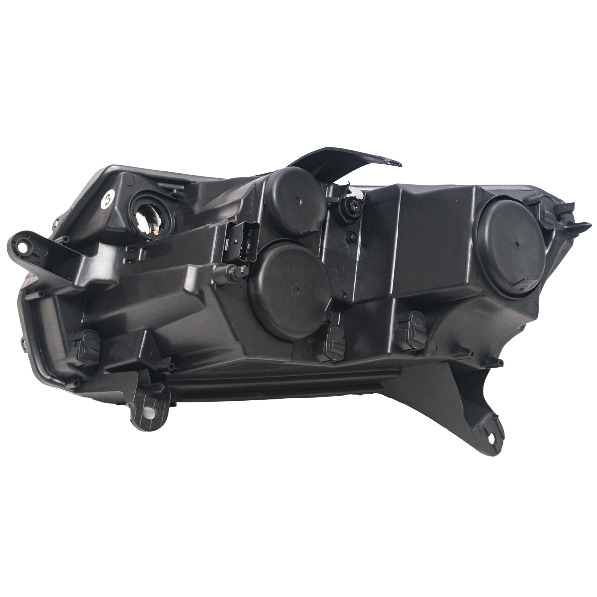 Óptica para Renault Logan Desde 2014 Sandero Desde 2014 F / negro Aro cromado Luz Posicion W5W derecha