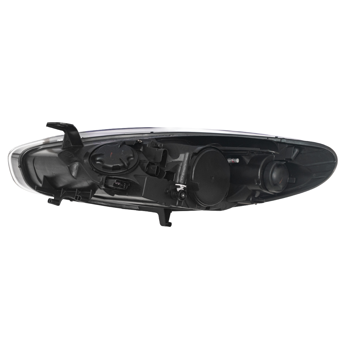 Óptica para Renault Fluence Gt Desde 2013 derecha Fondo negro con Lupa