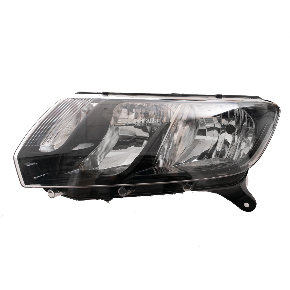 Óptica para Renault Sandero Stepway Desde 2014 izquierda con Moldura negra sin Luz Diurna