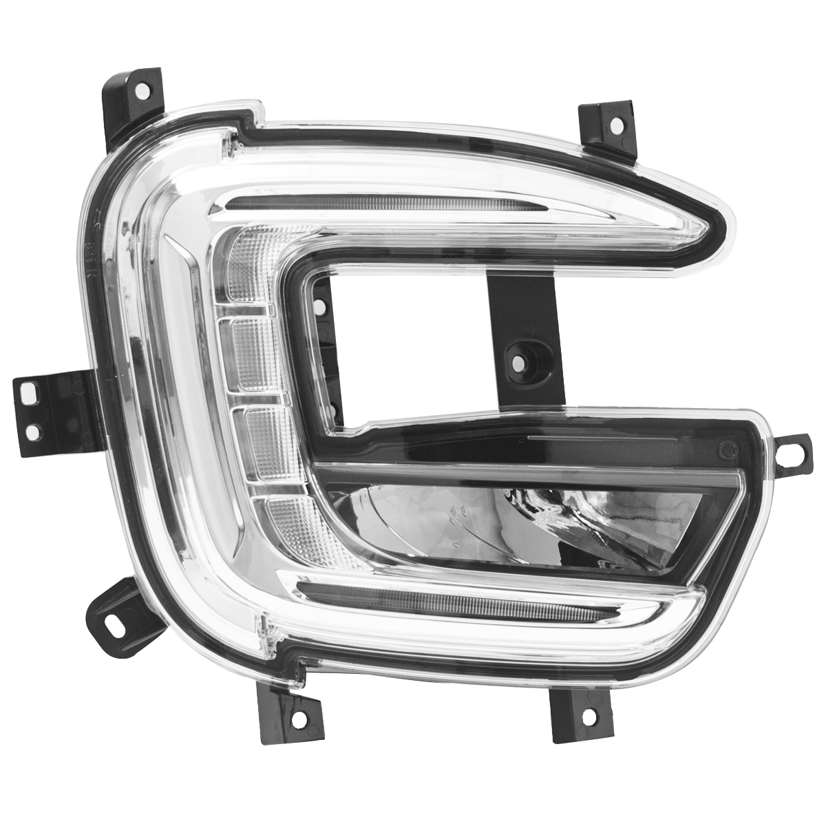 Faro Auxiliar derecho para Captur 2017 en Adelante Luz Diurna LED