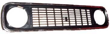 Parrilla para Renault 4 negra con cromado