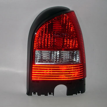 Faro trasero izquierdo para Volkswagen Gol 2000 A 2005 Borde negro