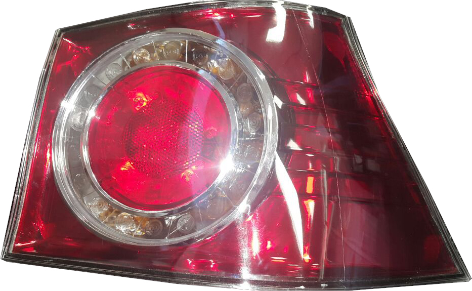 Faro trasero derecho para Volkswagen Golf V 2008 A 2011 exterior B / Rojo