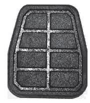 Pedalines Gol / Senda / Saveiro / Caddy Embrague / Freno