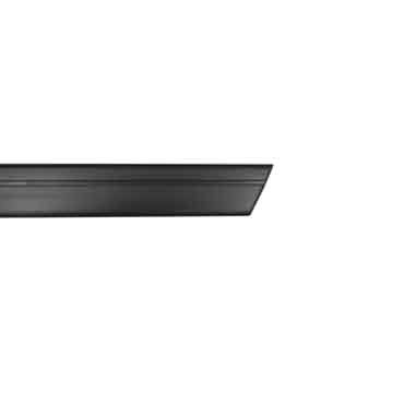 Moldura Lateral Autoadhesiva para Volkswagen Gacel 89 negra Puerta delantera izquierda