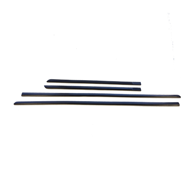Moldura Lateral Autoadhesiva para Volkswagen Gol Trend / Voyage Desde 2013 5 Puertas Juego negra