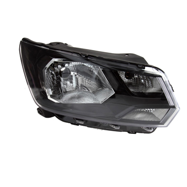 Óptica para Volkswagen Gol Trend / Voyage G8 Desde 2019 Saveiro 2017 / 2023 V / negra derecha