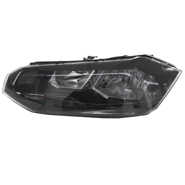 Óptica para Volkswagen Polo 2018 / 2022 izquierda Virtus Vira negra T / Arteb