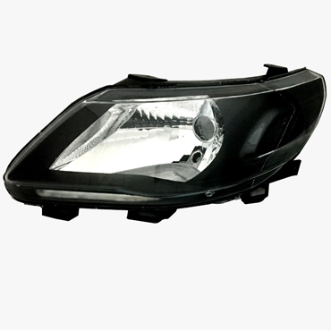 Óptica para Volkswagen Gol Trend / Voyage 2008 / 2012 izquierda Aro negro Simple