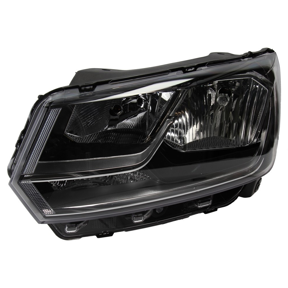 Óptica para Volkswagen Gol Trend / Voyage G8 Desde 2019 izquierda Saveiro Cross con Vira cromada
