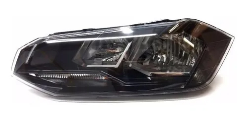 Óptica para Volkswagen Polo 2018 / 2022 izquierda Virtus Vira negra T / Arteb