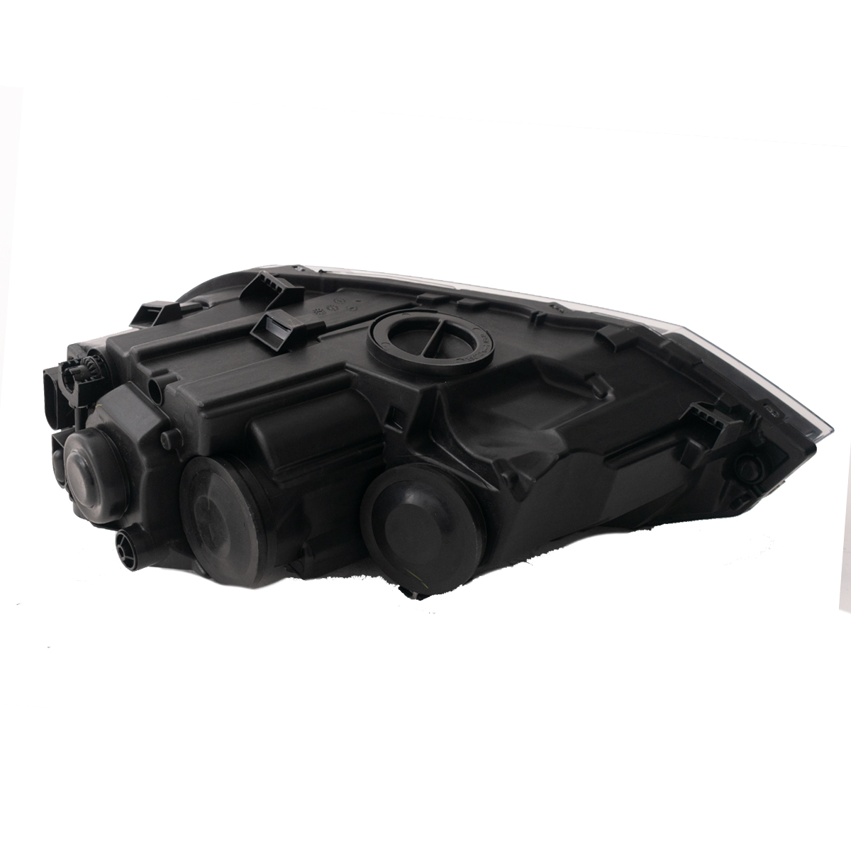 Óptica para Volkswagen Polo 2018 / 2022 derecha Virtus Vira negra T / Valeo
