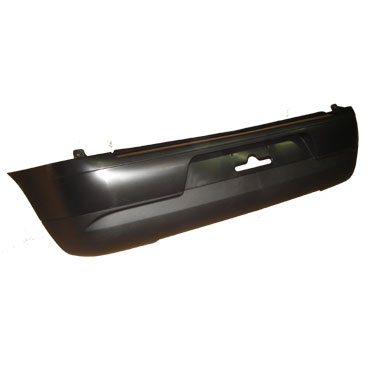 Paragolpe para Volkswagen Gol 2006 en Adelante trasero negro Liso Parcial