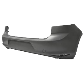 Paragolpe para Volkswagen Golf Vii 2015 / 2019 trasero con Sensor