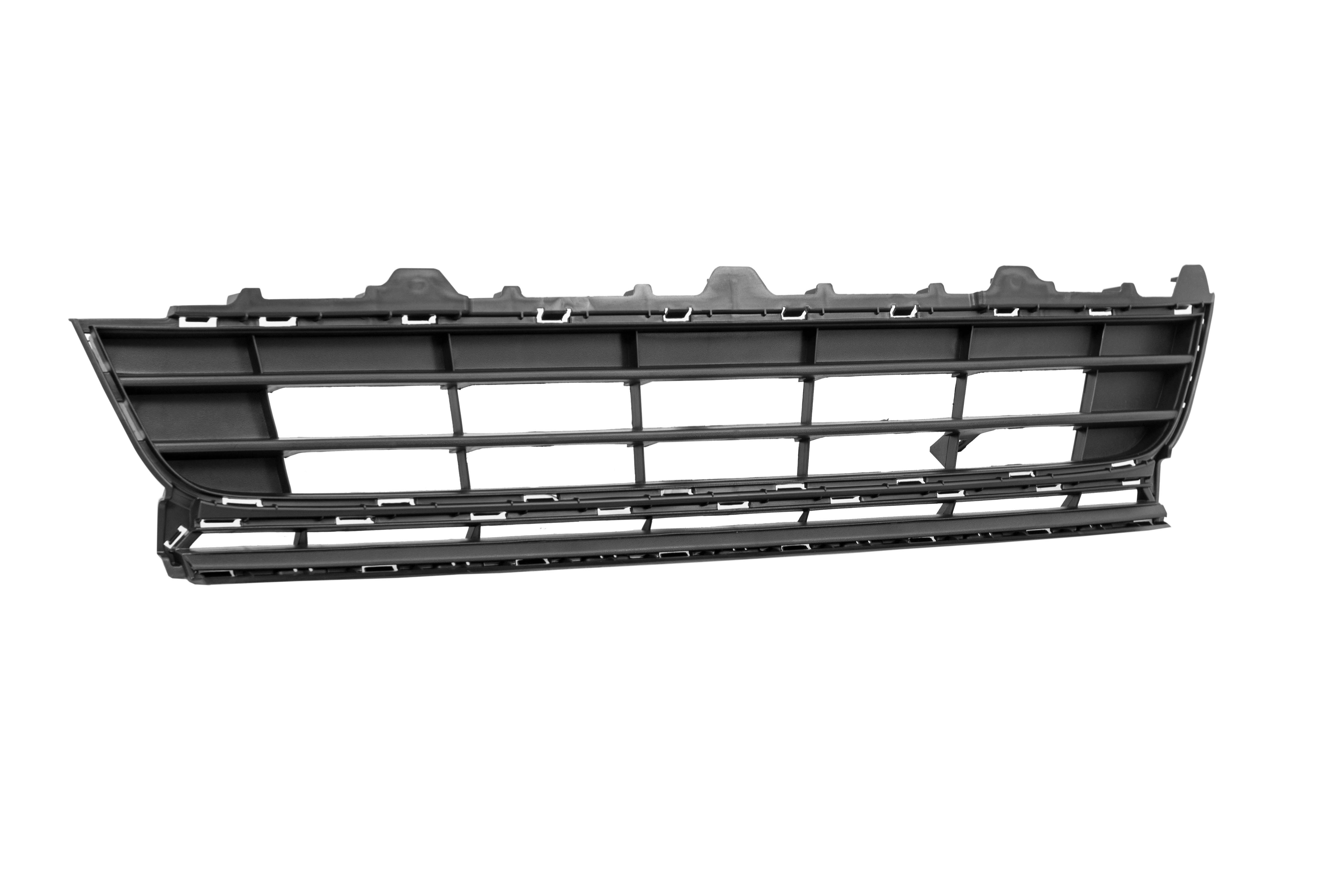 Grilla Central de Paragolpe para Volkswagen Fox / Suran 2015 / 2019 con Vira negro