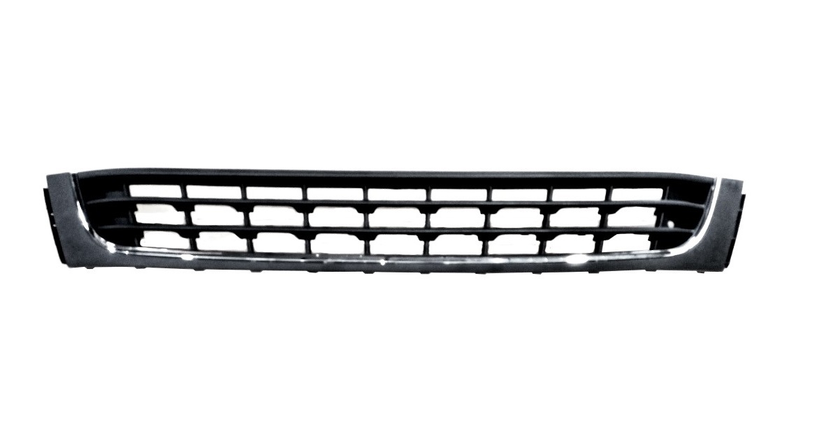 Grilla para Volkswagen Paragolpe / Parante / Capot Amarok 2013 / 2016 Central Inf Paragolpe con Vira cromada delantero