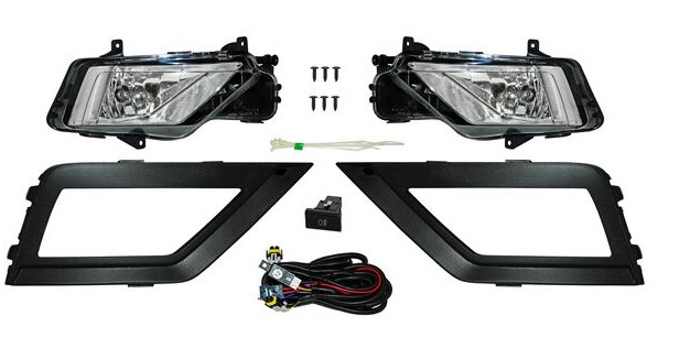 Faro Auxiliares Gol Trend / Voyage G8 Desde 2019 Saveiro Desde 2017 Kit Completo
