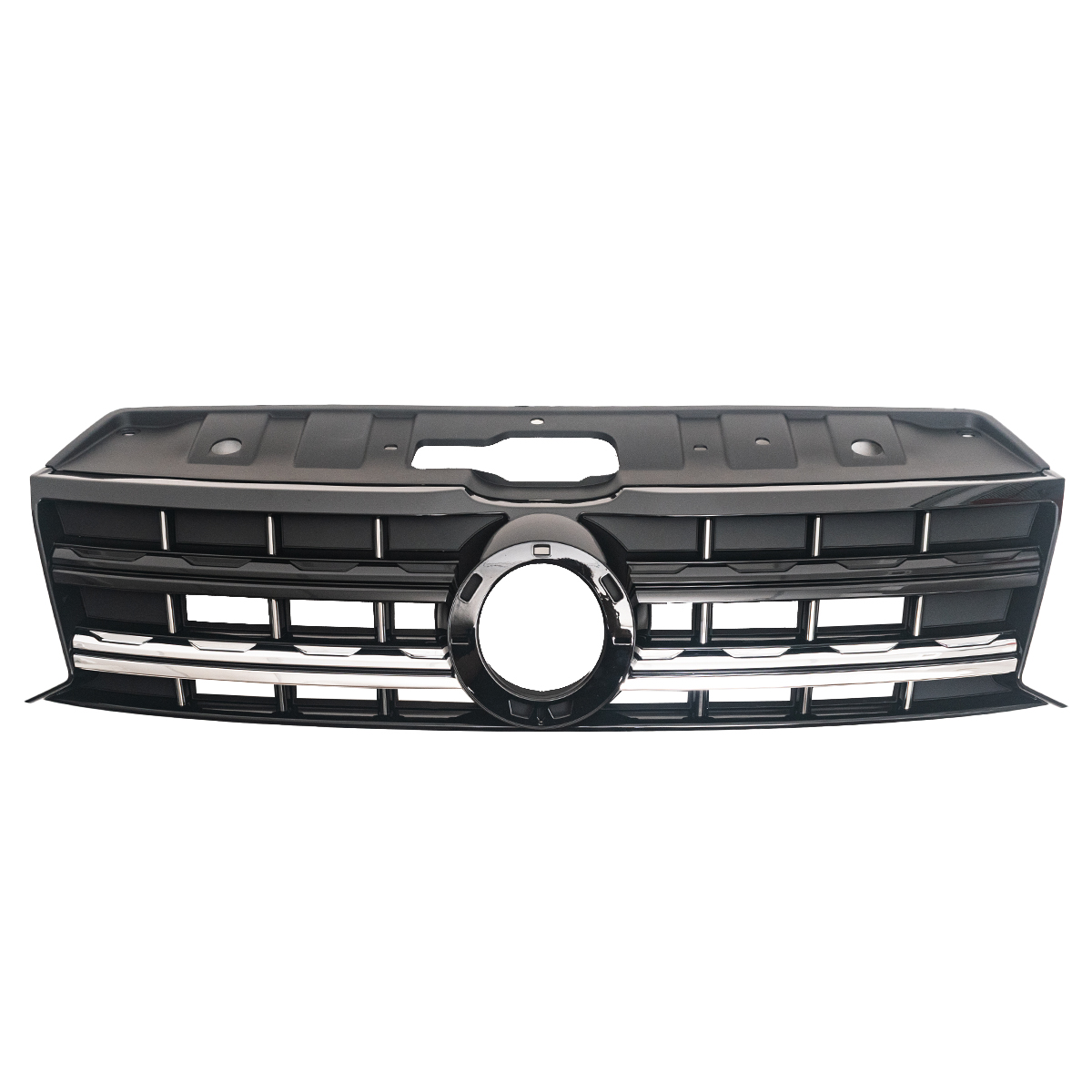 Parrilla para Volkswagen Amarok 2017 / 2023 4 Viras Onduladas inferiores cromadas