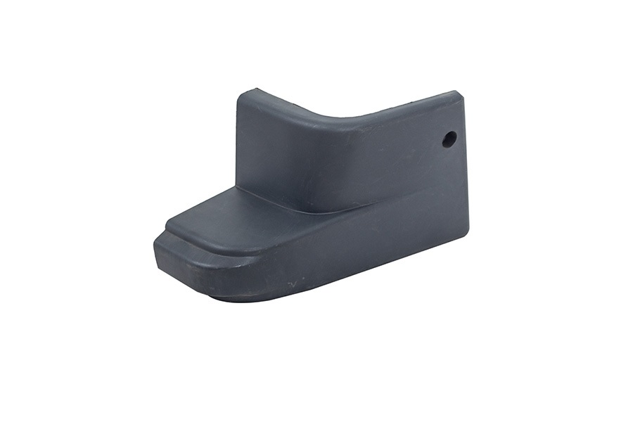 Puntera de Paragolpe para Volkswagen Saveiro 1991 / 1993 gris trasera derecha