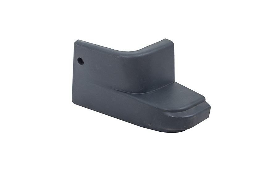 Puntera de Paragolpe para Volkswagen Saveiro 1991 / 1993 gris trasera izquierda