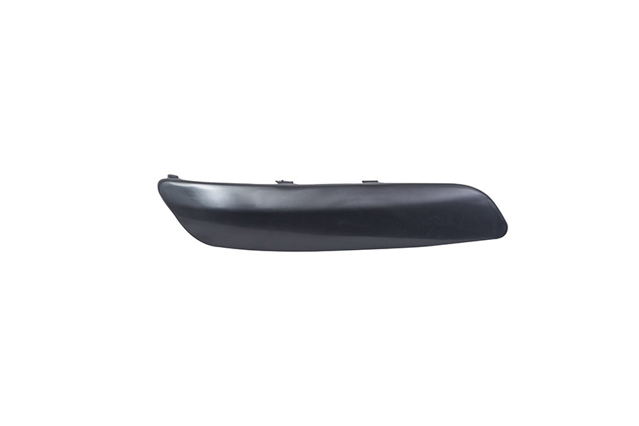 Banda de Paragolpe para Volkswagen Vento 2006 / 2011 delantera negra Larga derecha