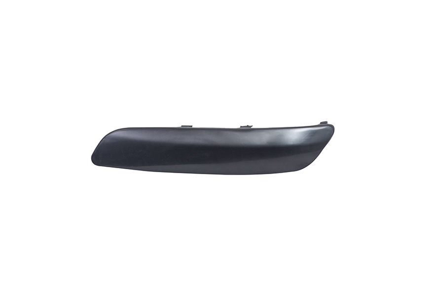 Banda de Paragolpe para Volkswagen Vento 2006 / 2011 delantera negra Larga izquierda