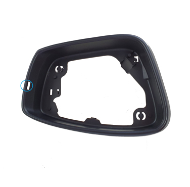 Cacha de Espejo Fox / Suran / Gol Trend / Voyage / Up! Desde 2013 Marco Frontal para Giro derecho