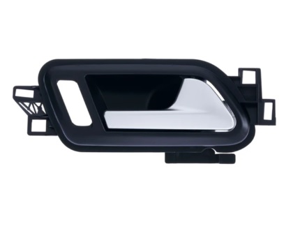 Manija interior para Volkswagen Amarok 2010 / 2023 delantera / trasera gris Plata derecha