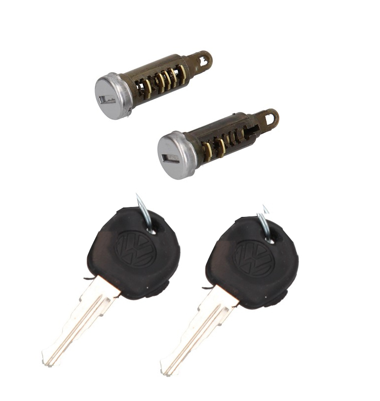 Cilindro de Puerta Polo / Caddy 1996-2010 / Seat Cordoba / Ibizainca Desde 1995 Golf 1995-1998 interior Jueg