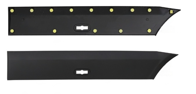 Moldura Lateral Autoadhesiva para Mercedes-Benz Sprinter 2012 / 2019 Guardabarro trasero Anterior 117X20 derecha