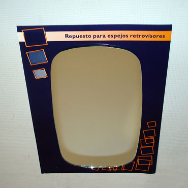 Vidrio de espejo para 180 derecho