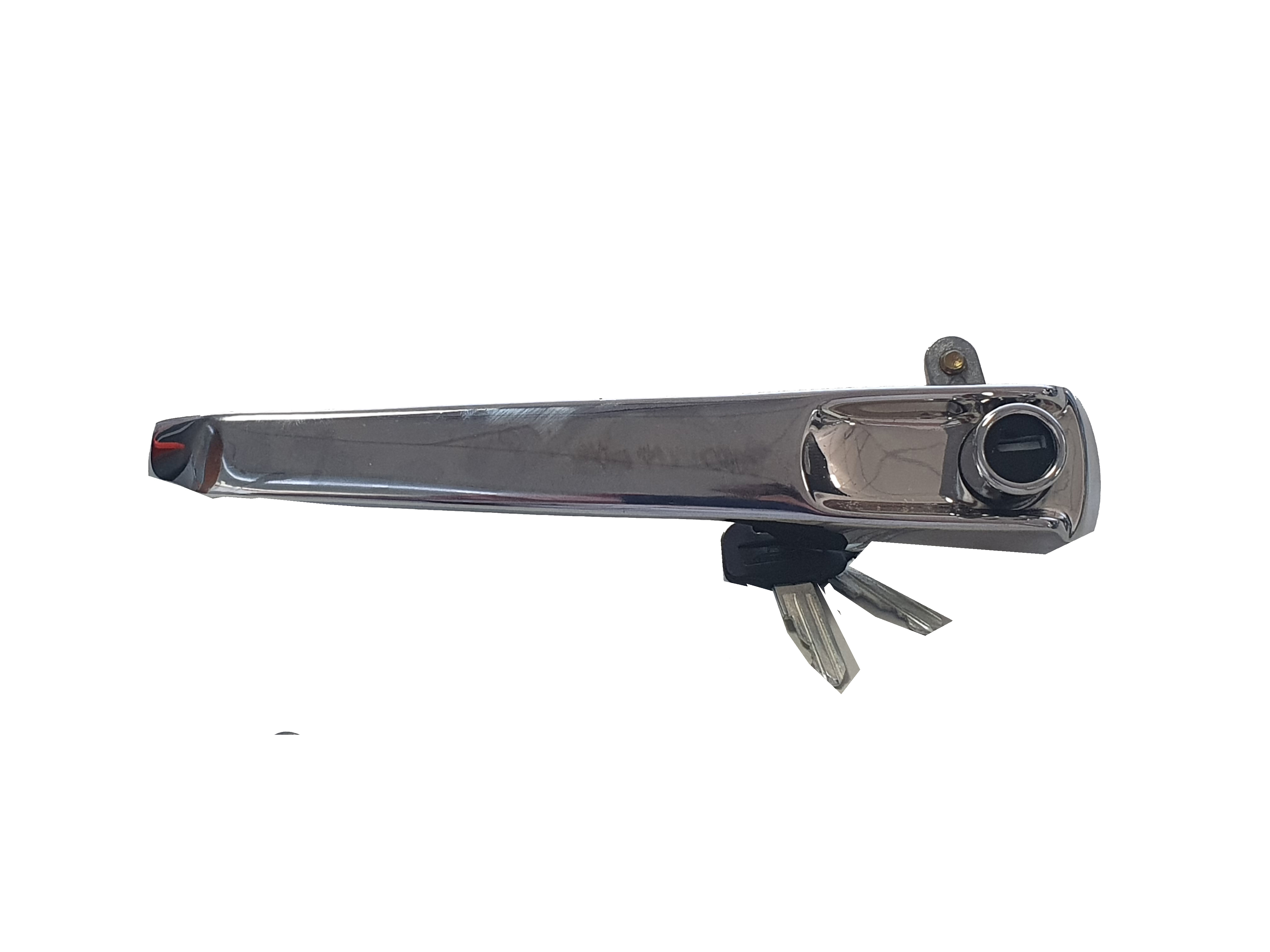 Manija exterior para 608 / 1114 cromada con Llave