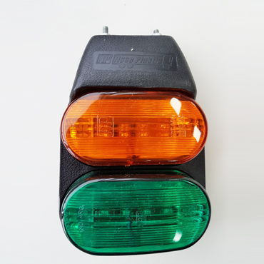 Faro Lateral para Flexible LED Ámbar / Verde Bivoltaje Ap- 402 LED