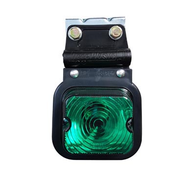 Faro Delimitador Flexible Simple Verde AP-641 140X94
