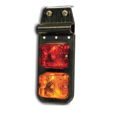 Faro Delimitador Flex Doble Ambar / Rojo AP-642 230X94