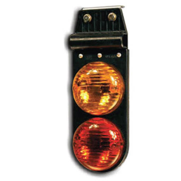 Faro Delimitador Flex Rayado Doble Amb / Rojo AP-632 / 05