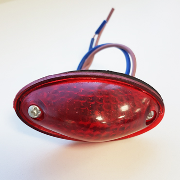 Faro Delimitador Rojo AP-206 72X28X26