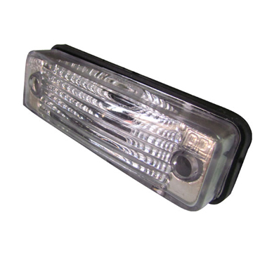 Faro Delimitador Rectangular Policarb Cristal AP-550
