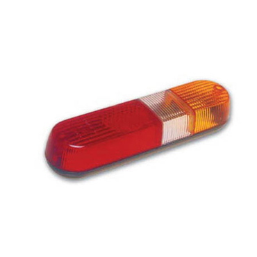 Faro trasero para Tric Rojo / Ambar / Cristal AP-703 240X62X55