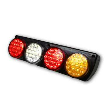 Faro trasero para trasero para Cuadruple Roj / Cris / Roj / Amb LED 2012 A 2024 V Ap-734Led
