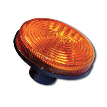 Faro trasero para Redondo Ambar con Portalampara AP-930-07
