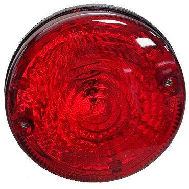 Faro trasero para Redondo Rojo 2 Polos con Port AP-930-07