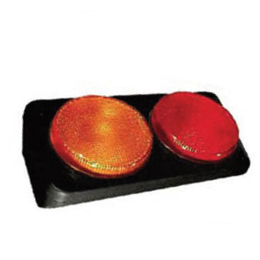 Faro trasero para Doble Redondo Ámbar / Rojo AP-932