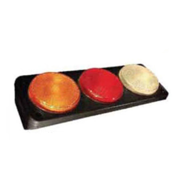 Faro trasero para Triple Red Crist / Rojo / Amb sin Vent AP-933