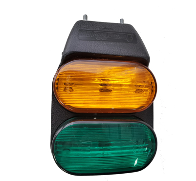 Faro Delimitador Ambar / Verde AP-402 / 12