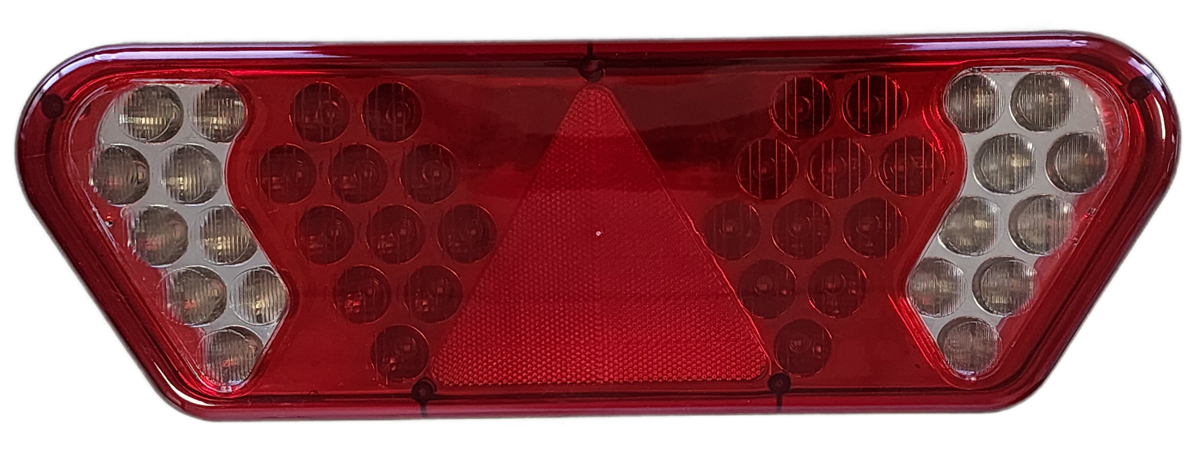 Faro trasero para LED Bivoltaje Chasis Tricolor derecho